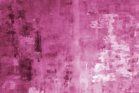 Abstract pink textured background with rough brush strokes and artistic gru.. Stock-Fotos