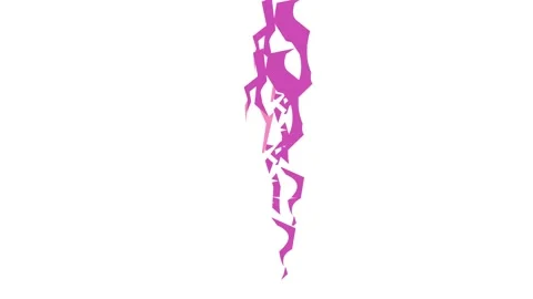 Abstract pink thunder bolt light explosion background and 2d animation Stock Footage 230915447