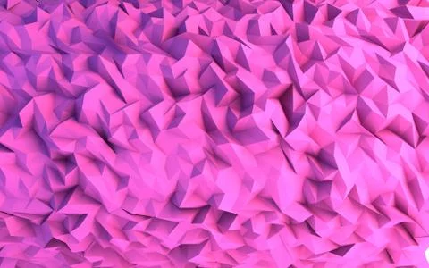 Abstract pink Triangle Geometrical Background illustration Stock Illustration