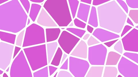 Abstract pink voroni rotating pattern background Stock Footage 313859777
