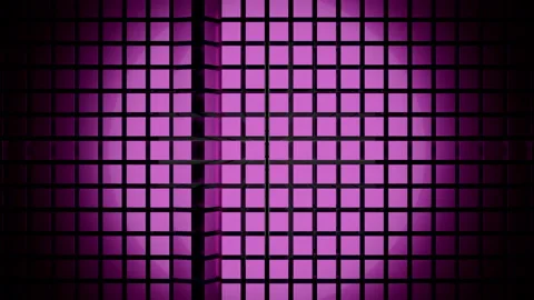Abstract pink wall of same size squares with a vertical moving wave. Design Stockbeeldmateriaal 182066225