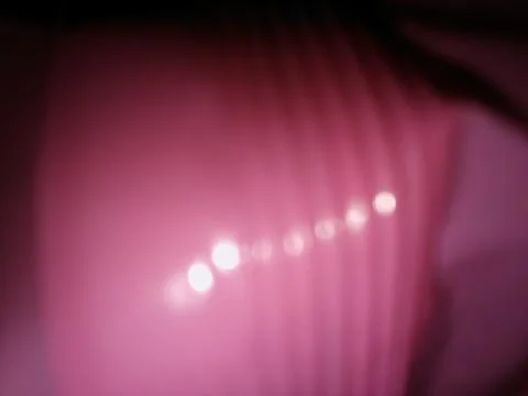 Abstract pink wallpaper with different elements Foto stock