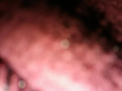 Abstract pink wallpaper with different elements Foto stock