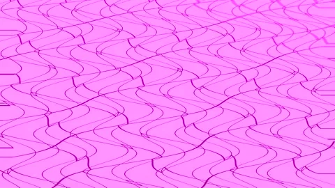 Abstract Pink Wave Pattern Stock Footage 289131013