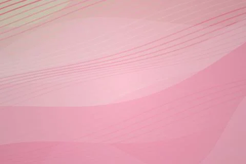 Abstract pink wave pattern with soft lines and curves Stock Photos