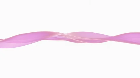 Abstract pink wave on white background Stock Footage 128272469