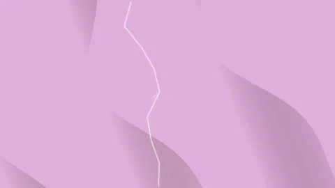 Abstract Pink Waves and Lightning Flash Animation 스톡 동영상 330210974