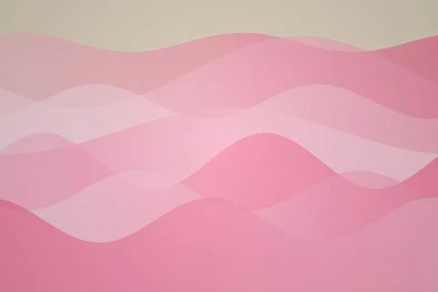 Abstract pink waves background with soft flowing shapes Photos