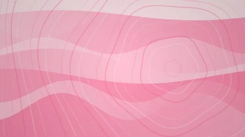 Abstract pink waves pattern with flowing lines and curves Stock Illustration
