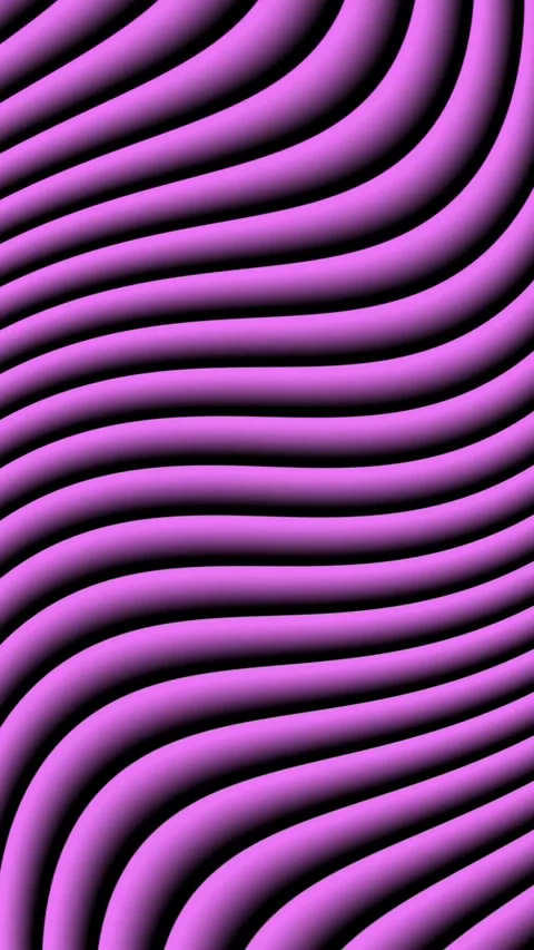 Abstract pink wavy lines animated looping background for creative visual co.. Stock Footage 315426107