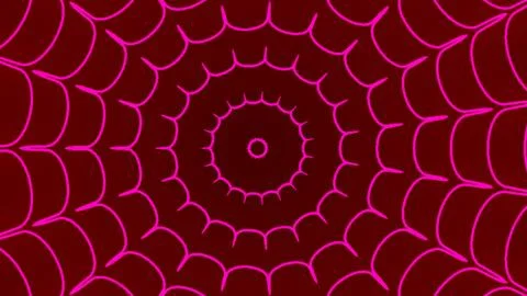 Abstract Pink Web Pattern on Deep Burgundy Background 스톡 일러스트