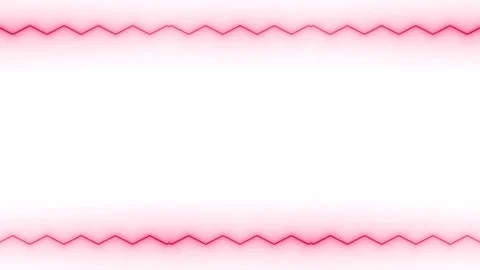 Abstract Pink Zigzag Frame Stock Footage 284399037