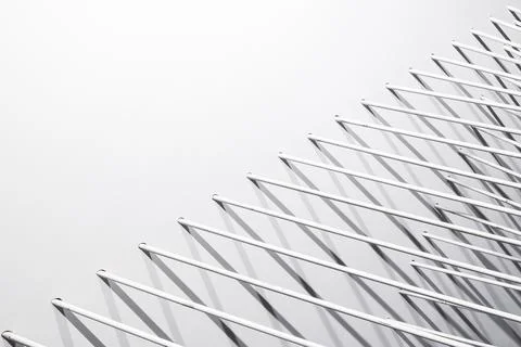 Abstract pipe lines on a white background, fragment of an art composition Stock Photos