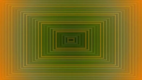 Abstract pixel art geometric background in green and orange 스톡 일러스트