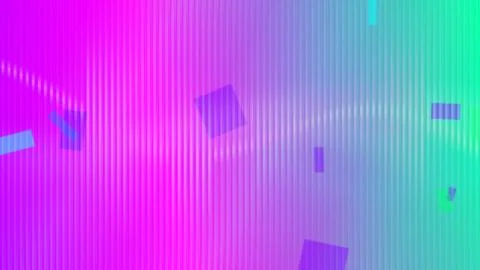 Abstract pixel art gradient background with purple and teal colors illustrati Stockillustratie
