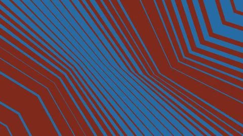 Abstract pixel art pattern with blue and brown waves Stock Illustration