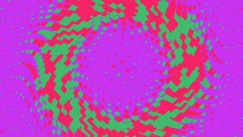 Abstract pixel art pattern with pink red and green colors Stock Illustration