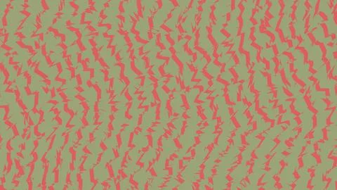 Abstract pixel art pattern with red and green vertical lines Stock Illustration