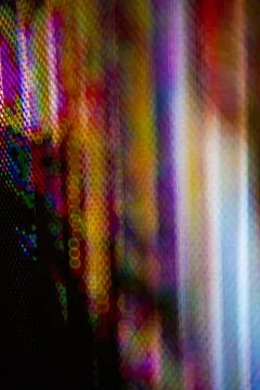 Abstract pixel art screen digital texture. LED screen on stage Stock Photos