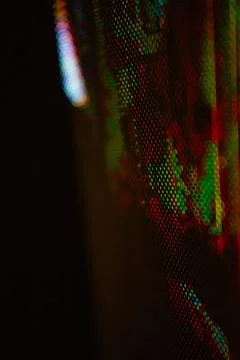Abstract pixel art screen digital texture. LED screen on stage Stock Photos