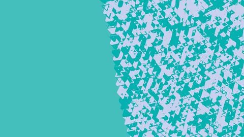 Abstract pixel art with teal and purple colors 스톡 일러스트