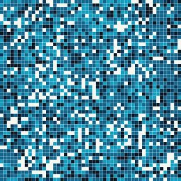 Abstract Pixel Background Stock Illustration