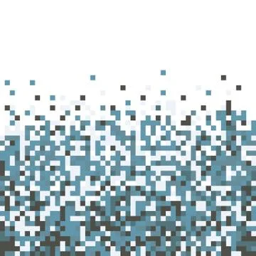 Abstract Pixel Background Stock Illustration