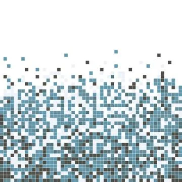 Abstract Pixel Background Stock Illustration