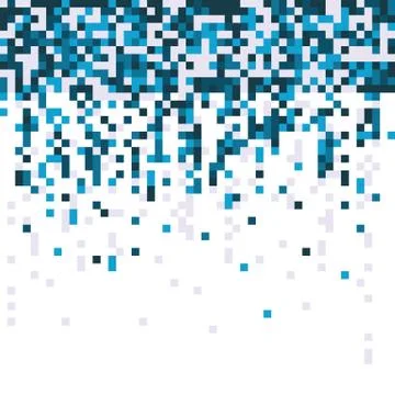 Abstract Pixel Background Stock Illustration