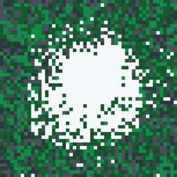 Abstract Pixel Background Stock Illustration