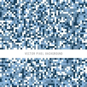 Abstract Pixel Background Stock Illustration