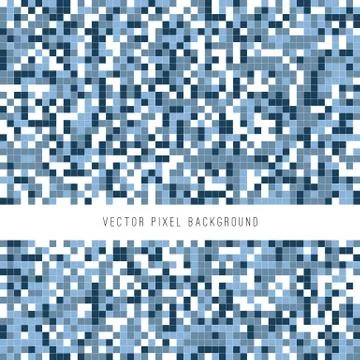 Abstract Pixel Background Stock Illustration