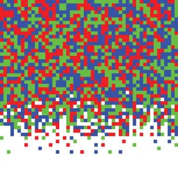 Abstract Pixel Background Stock Illustration