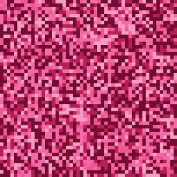 Abstract Pixel Background Stock Illustration