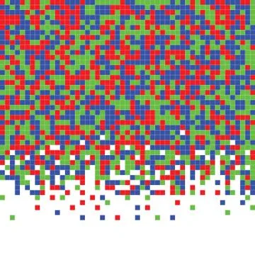 Abstract Pixel Background Stock Illustration