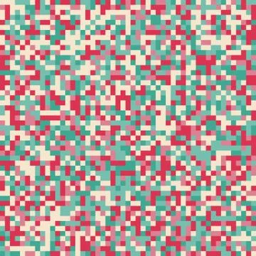 Abstract Pixel Background Stock Illustration