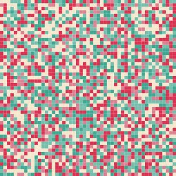 Abstract Pixel Background Stock Illustration