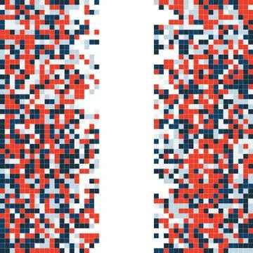 Abstract Pixel Background Stock Illustration