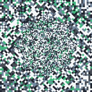 Abstract Pixel Background Stock Illustration