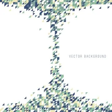 Abstract Pixel Background Stock Illustration