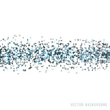 Abstract Pixel Background Stock Illustration