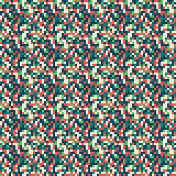 Abstract Pixel Background Stock Illustration