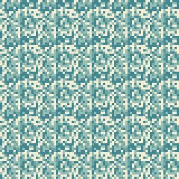 Abstract Pixel Background Stock Illustration