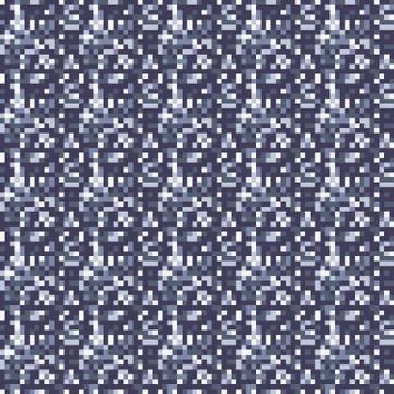 Abstract Pixel Background Stock Illustration