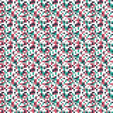 Abstract Pixel Background Stock Illustration