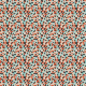 Abstract Pixel Background Stock Illustration
