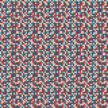 Abstract Pixel Background Stock Illustration