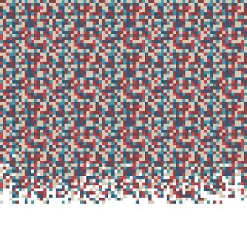 Abstract Pixel Background Stock Illustration