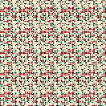 Abstract Pixel Background Stock Illustration