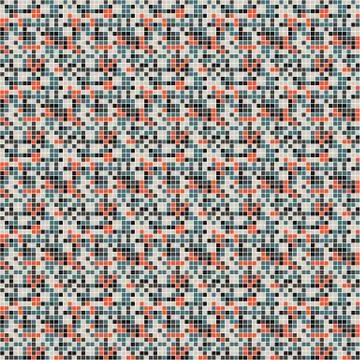 Abstract Pixel Background Illustrazione stock